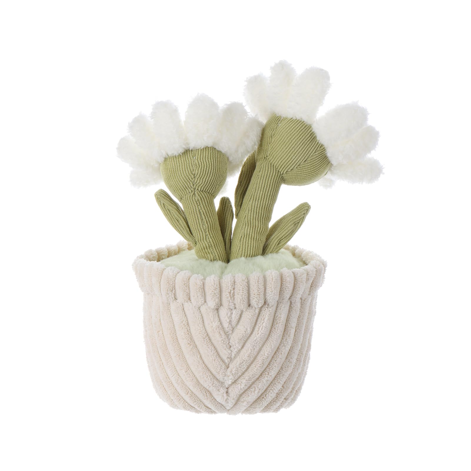 Apricot Lamb Plüschtier Pflanze Daisy Gänseblümchen Plüsch Spielzeug Plüsch Blume Gänseblümchen Puppen Spielzeug für Kinder und Baby weich & waschbar