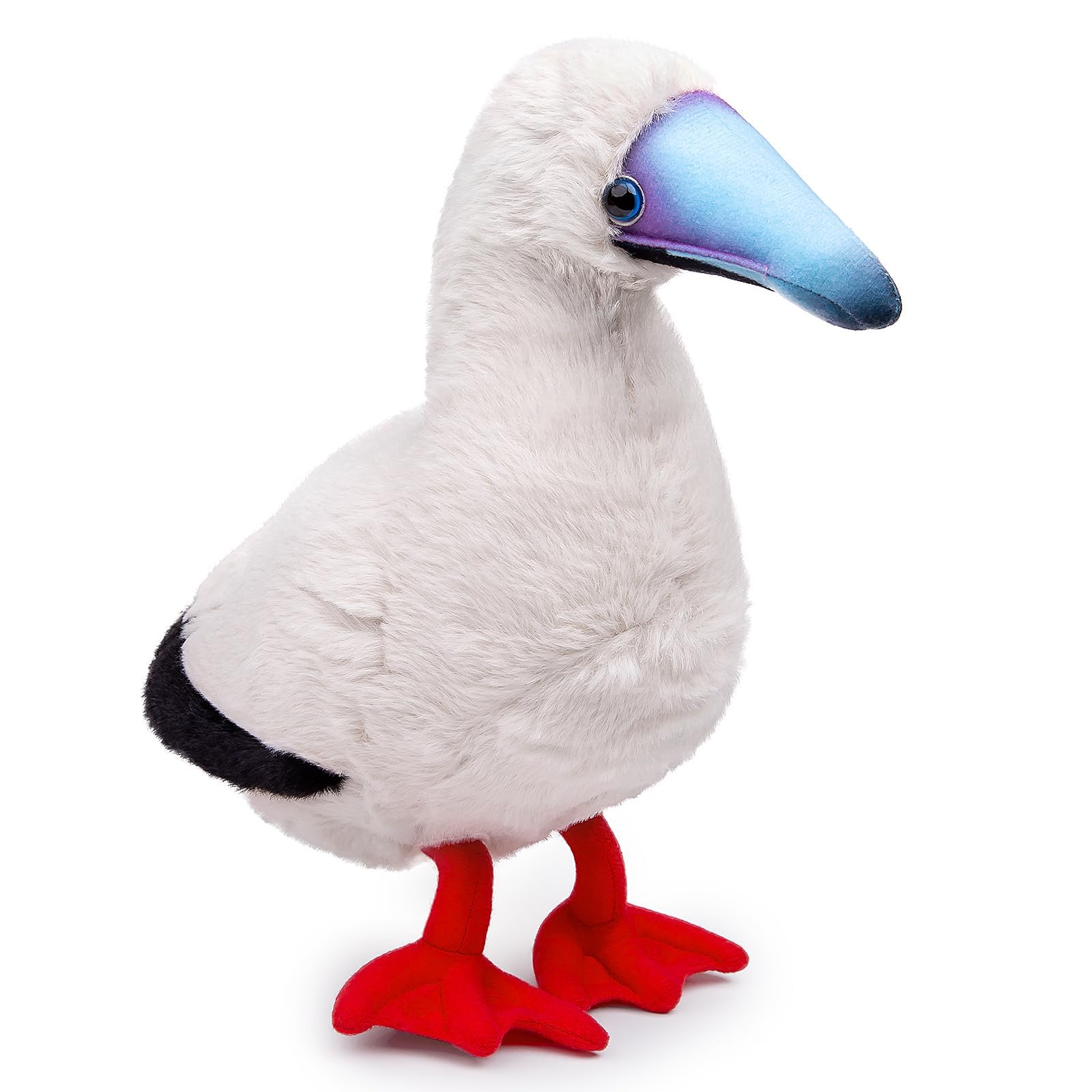 Tiny Heart 11in Simulations Booby Plüschtier, realistisches weiches Plüsch Booby Tierspielzeug der Serie,Wildtiersammlung,geeignet für Heimdekoration Spielbegleiter für Kinder