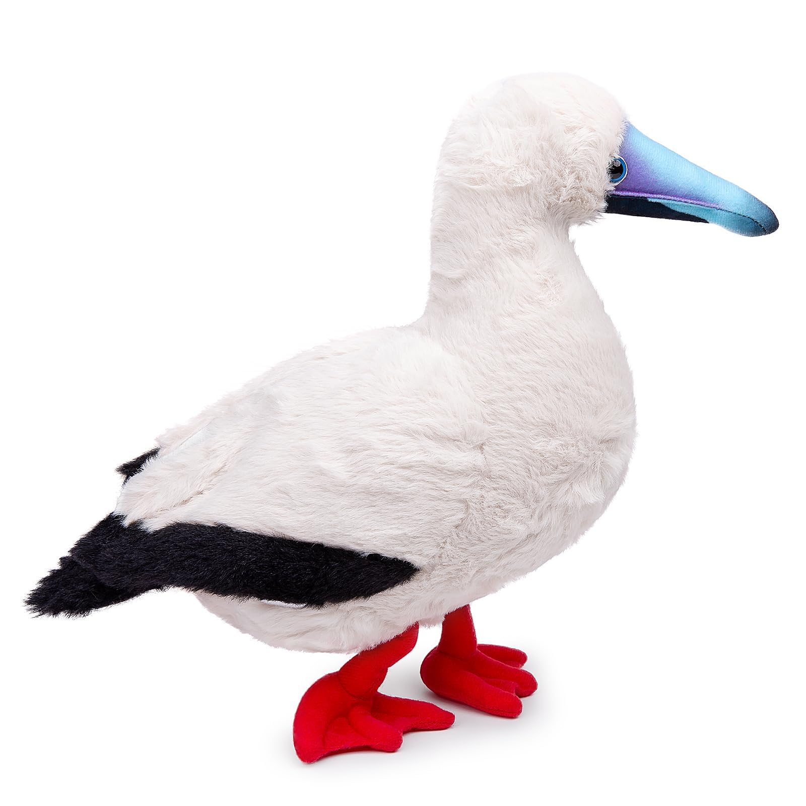 Tiny Heart 11in Simulations Booby Plüschtier, realistisches weiches Plüsch Booby Tierspielzeug der Serie,Wildtiersammlung,geeignet für Heimdekoration Spielbegleiter für Kinder