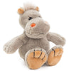 Plüsch Nilpferd „Lola“ – Schaffer 5750 - Kuscheltier Nilpferd weich & flauschig - Stofftier für Babys & Kinder ab 0 Jahren – waschbar - Größe XS - 16 cm - grau